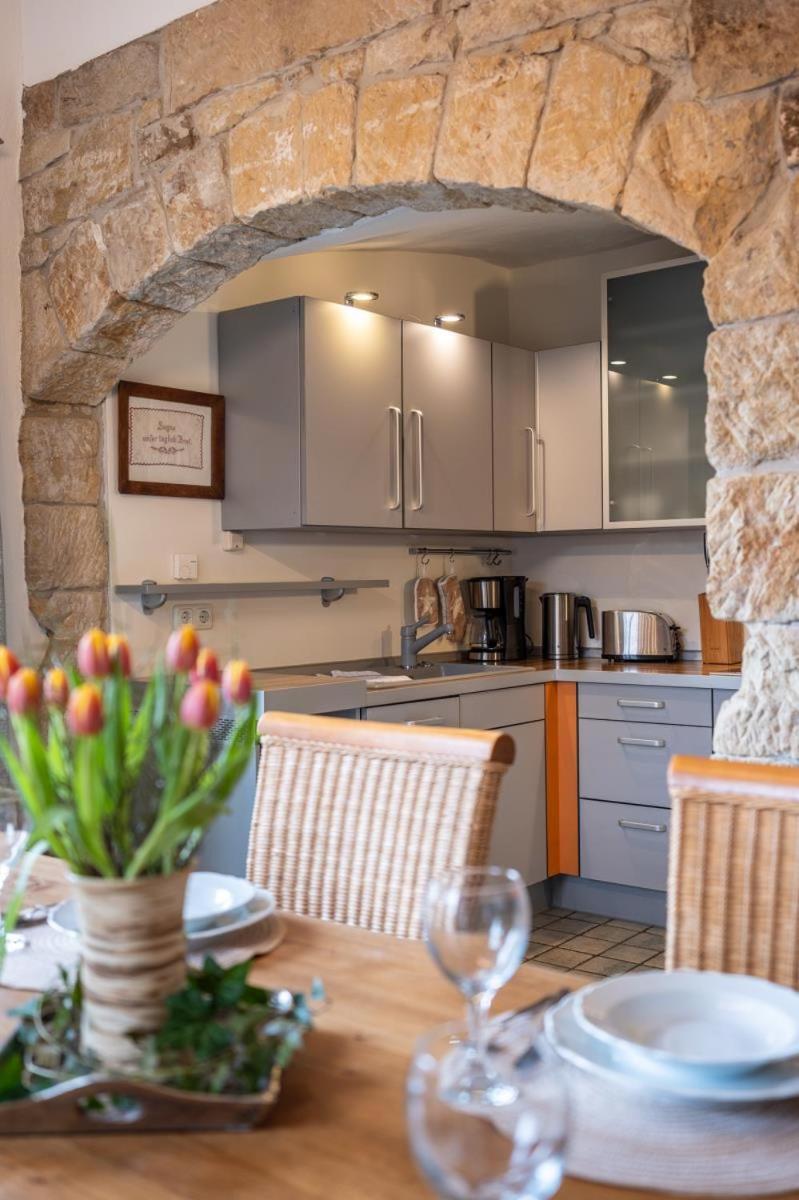 Apartmenthaus Brunnenhof Papstdorf Kültér fotó